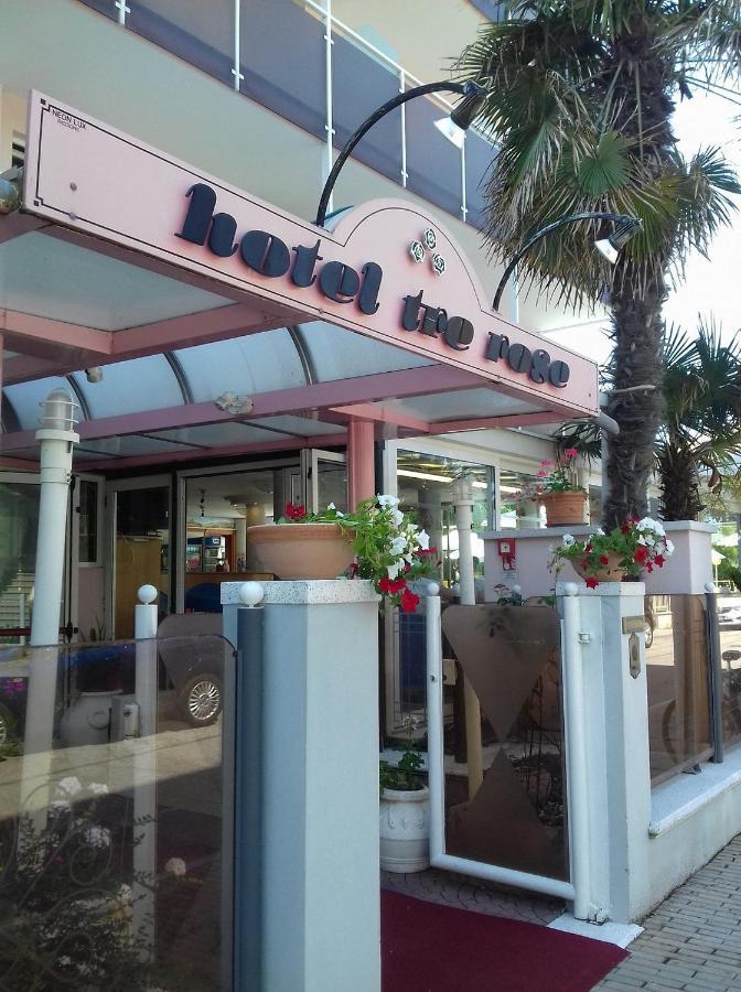 Hotel Tre Rose Riccione Eksteriør billede