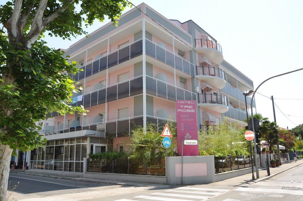 Hotel Tre Rose Riccione Eksteriør billede